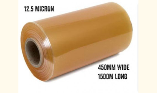 Cling Film 450mm Wide 1500m Long 12.5 Micron